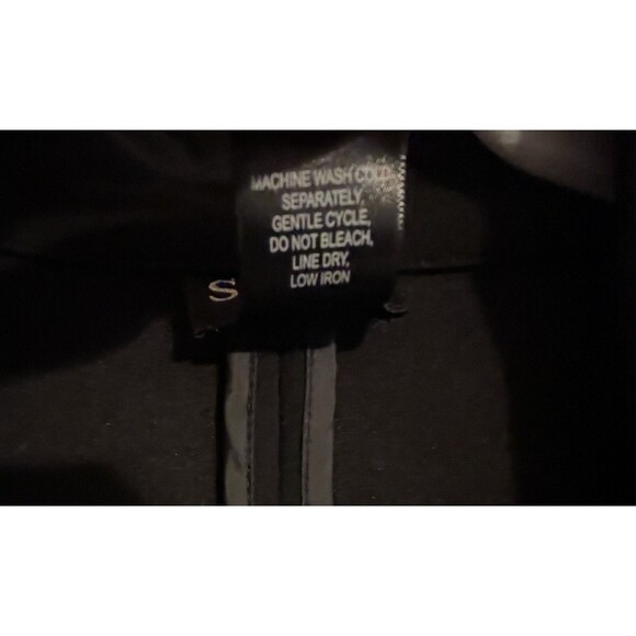 SOHO Apparel Ltd Blazer Suit Jacket Black 3/4 Gathered Sleeves Women’s SZ 1X - Picture 4 of 9